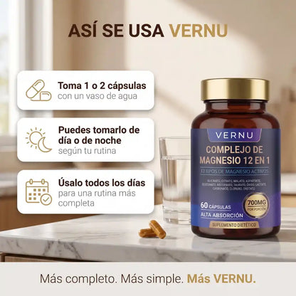 Vernu Magnesio 12 en 1
