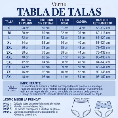 Vernu® Braguita Moldeadora Talle Alto — Vientre Plano Sin Esfuerzo