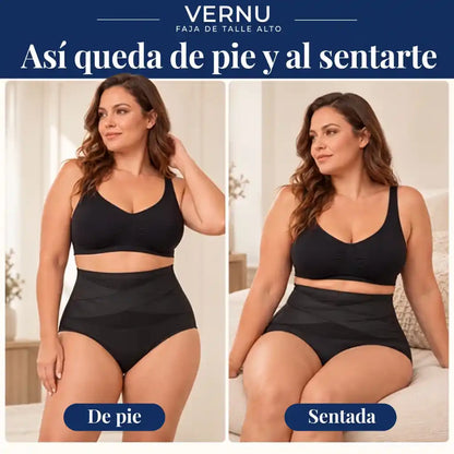 Vernu® Braguita Moldeadora Talle Alto — Vientre Plano Sin Esfuerzo