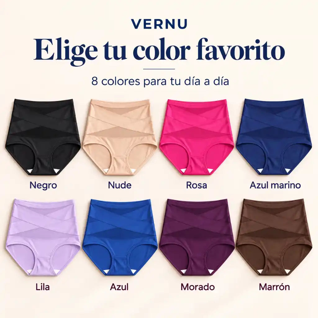 Vernu® Braguita Moldeadora Talle Alto — Vientre Plano Sin Esfuerzo
