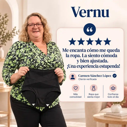 Vernu® Braguita Moldeadora Talle Alto — Vientre Plano Sin Esfuerzo