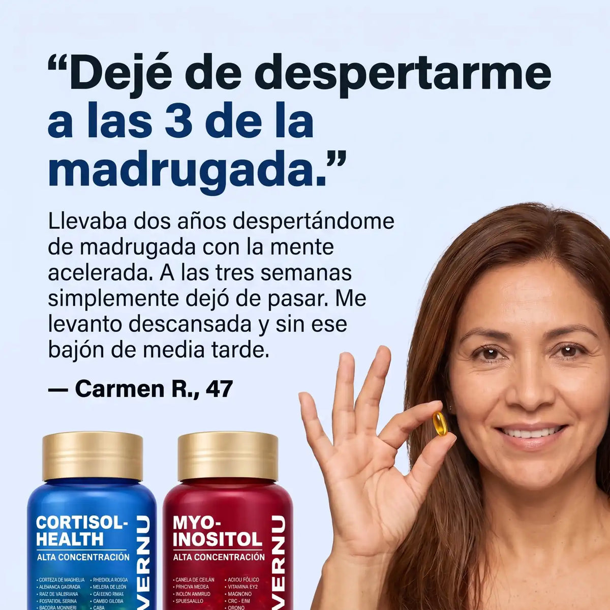 VERNU™ | Baja tu cortisol y recupera tu energía, sueño y ligereza en 14 días