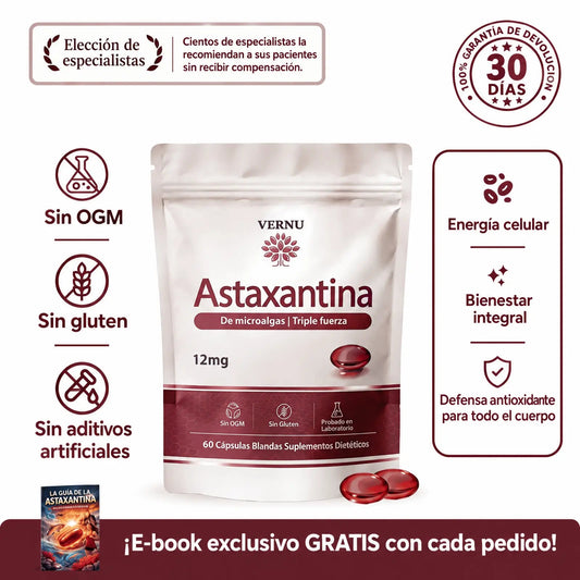 Vernu Astaxantina 12 mg