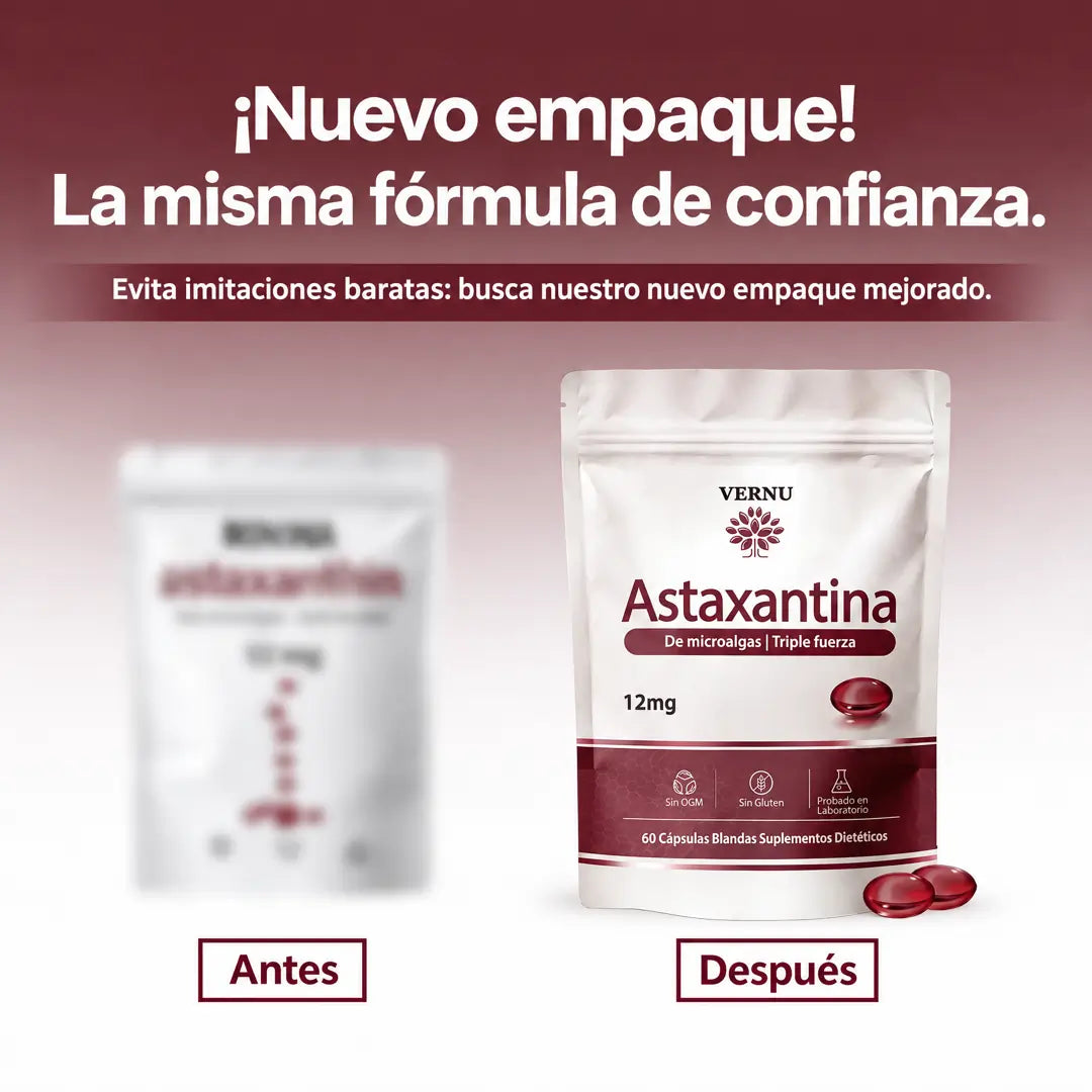 Vernu Astaxantina 12 mg