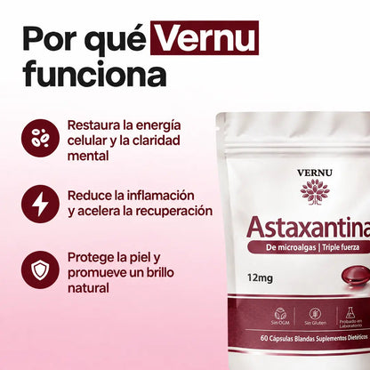 Vernu Astaxantina 12 mg