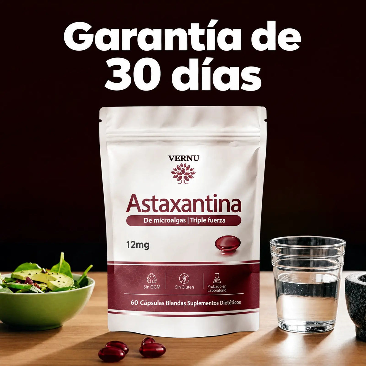 Vernu Astaxantina 12 mg