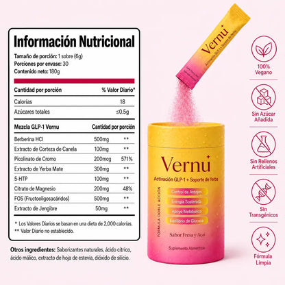 Vernu Berberina GLP-1